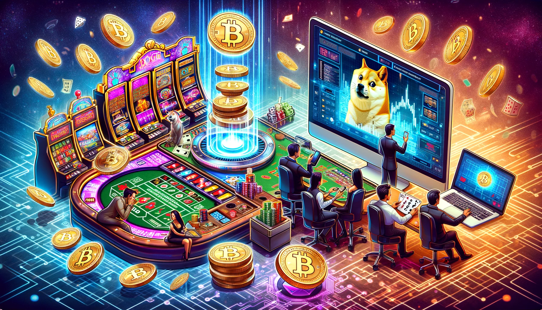 Feature image Dogecoin для ставок на BC Game.